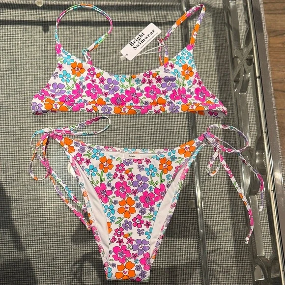 Bright Swimwear citrus floral bikini - Picture 4 of 9